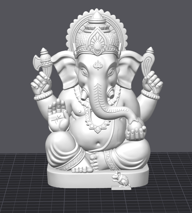 Maha Ganapati - 6 inch Lord Ganesha statue