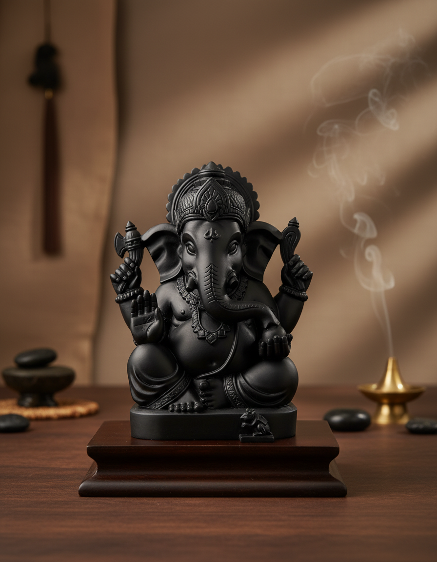 Maha Ganapati - 6 inch Lord Ganesha statue