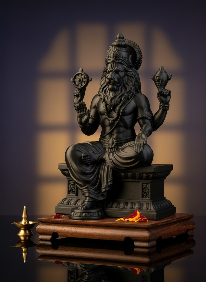 Mahavatar Narasimha - 6 inch Lord Narasimha statue
